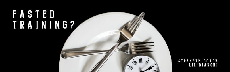 To train fasted or to not train fasted