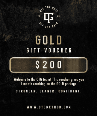 OTG Gold Gift Voucher