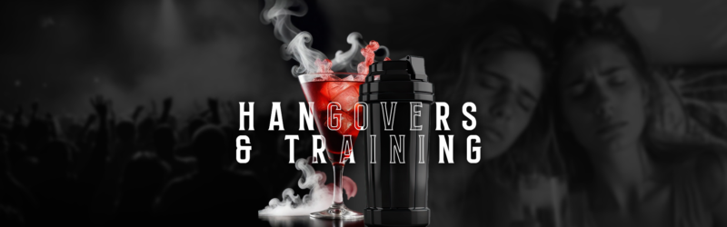 Training with a hangover