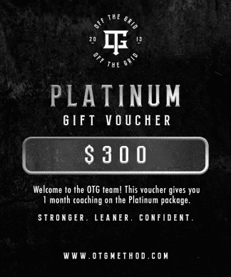 OTG Platinum Gift Voucher